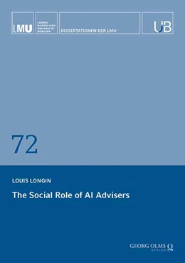 Abbildung von Longin | The Social Role of AI Advisers | 1. Auflage | 2023 | 72 | beck-shop.de