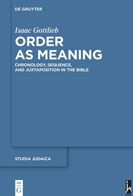 Abbildung von Gottlieb | Order as Meaning | 1. Auflage | 2023 | beck-shop.de