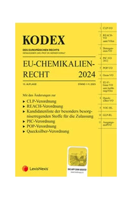 Abbildung von Doralt | KODEX EU-Chemikalienrecht 2024 - inkl. App | 15. Auflage | 2023 | beck-shop.de