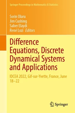 Abbildung von Olaru / Cushing | Difference Equations, Discrete Dynamical Systems and Applications | 1. Auflage | 2024 | 444 | beck-shop.de
