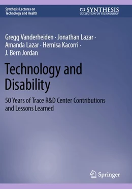 Abbildung von Vanderheiden / Lazar | Technology and Disability | 1. Auflage | 2023 | beck-shop.de