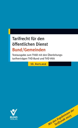 Abbildung von Tarifrecht für den öffentlichen Dienst - Bund/Gemeinden | 10. Auflage | 2023 | beck-shop.de