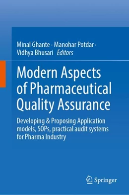 Abbildung von Ghante / Potdar | Modern Aspects of Pharmaceutical Quality Assurance | 1. Auflage | 2024 | beck-shop.de