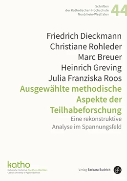 Abbildung von Dieckmann / Rohleder | Ausgewählte methodische Aspekte der Teilhabeforschung | 1. Auflage | 2024 | 44 | beck-shop.de
