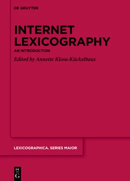 Abbildung von Klosa-Kückelhaus | Internet Lexicography | 1. Auflage | 2024 | 164 | beck-shop.de