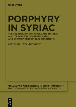Abbildung von Arzhanov | Porphyry in Syriac | 1. Auflage | 2024 | beck-shop.de