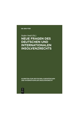Abbildung von Smid | Neue Fragen des deutschen und internationalen Insolvenzrechts | 1. Auflage | 2006 | 1 | beck-shop.de