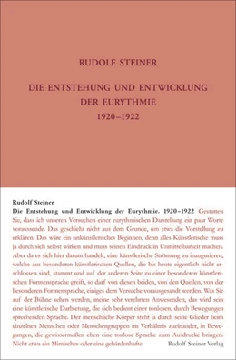Abbildung von Rudolf / Sam | Die Entstehung und Entwicklung der Eurythmie 1920-1922 | 1. Auflage | 2024 | beck-shop.de