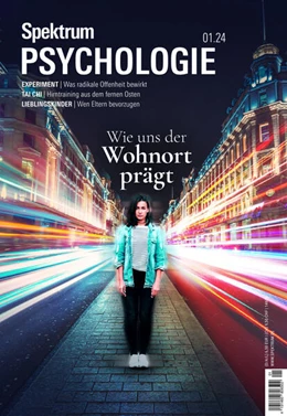 Abbildung von Spektrum der Wissenschaft | Spektrum Psychologie 1/2024 - Wie uns der Wohnort prägt | 1. Auflage | 2023 | beck-shop.de