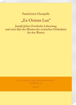 Abbildung von Champidis | ¿Ex Oriente Lux¿ | 1. Auflage | 2023 | beck-shop.de