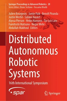 Abbildung von Bourgeois / Paik | Distributed Autonomous Robotic Systems | 1. Auflage | 2024 | 28 | beck-shop.de