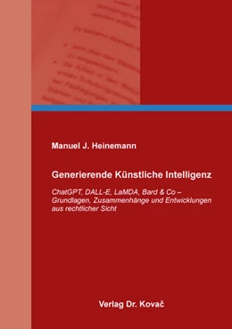 Abbildung von Heinemann | Generierende Künstliche Intelligenz | 1. Auflage | 2024 | 486 | beck-shop.de