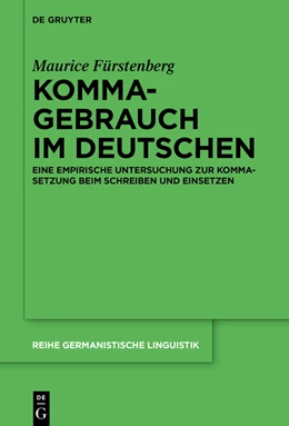 Abbildung von Fürstenberg | Kommagebrauch im Deutschen | 1. Auflage | 2023 | 332 | beck-shop.de
