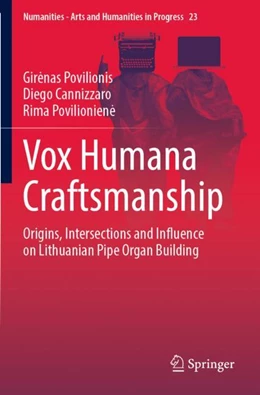 Abbildung von Povilionis / Cannizzaro | Vox Humana Craftsmanship | 1. Auflage | 2023 | 23 | beck-shop.de