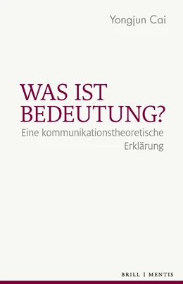 Abbildung von Cai | Was ist Bedeutung? | 1. Auflage | 2024 | beck-shop.de