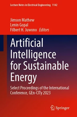 Abbildung von Mathew / Gopal | Artificial Intelligence for Sustainable Energy | 1. Auflage | 2024 | 1142 | beck-shop.de