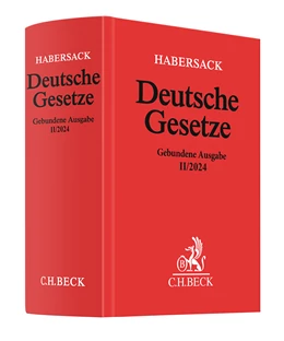 Abbildung von Habersack | Deutsche Gesetze • Gebundene Ausgabe II/2024 | 1. Auflage | 2024 | beck-shop.de