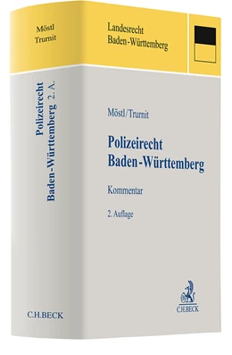 Abbildung von Möstl / Trurnit | Polizeirecht Baden-Württemberg | 2. Auflage | 2024 | beck-shop.de