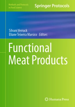 Abbildung von Verruck / Teixeira Marsico | Functional Meat Products | 1. Auflage | 2023 | beck-shop.de