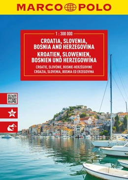 Abbildung von MARCO POLO Reiseatlas Kroatien, Slowenien, Bosnien und Herzegowina 1:300.000 | 9. Auflage | 2024 | beck-shop.de