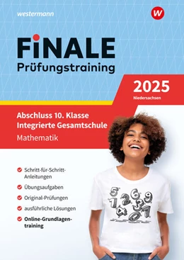 Abbildung von FiNALE Prüfungstraining Abschluss Integrierte Gesamtschule Niedersachsen. Mathematik 2025 | 1. Auflage | 2024 | beck-shop.de