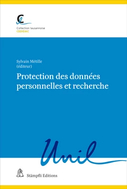 Abbildung von Protection des données personnelles et recherche | 1. Auflage | 2024 | 120 | beck-shop.de