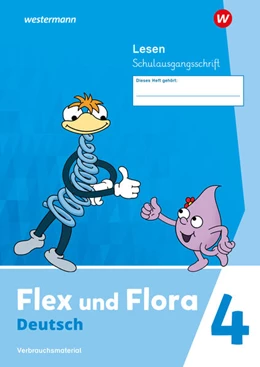Abbildung von Flex und Flora. Heft Lesen 4: Verbrauchsmaterial | 1. Auflage | 2024 | beck-shop.de