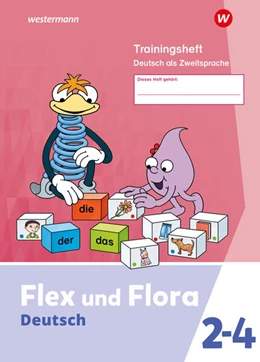 Abbildung von Flex und Flora. DaZ-Heft Trainingsheft Deutsch als Zweitsprache Ausgabe 2021 | 1. Auflage | 2024 | beck-shop.de