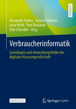 Abbildung von Boden / Stevens | Verbraucherinformatik | 1. Auflage | 2024 | beck-shop.de