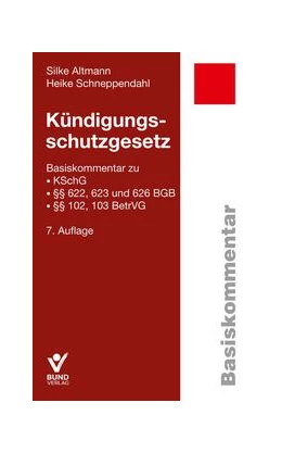 Abbildung von Altmann / Schneppendahl | Kündigungsschutzgesetz | 7. Auflage | 2024 | beck-shop.de