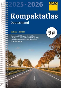 Abbildung von ADAC Kompaktatlas 2025/2026 Deutschland 1:250.000 | 24. Auflage | 2024 | beck-shop.de