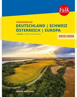 Abbildung von Falk Straßenatlas 2025/2026 Deutschland, Schweiz, Österreich 1:300.000 | 40. Auflage | 2024 | beck-shop.de