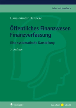 Abbildung von Henneke | Öffentliches Finanzwesen – Finanzverfassung | 3. Auflage | 2022 | beck-shop.de