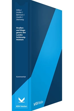 Abbildung von Wilke / Gröller | Straßen- und Wegegesetz des Landes Schleswig-Holstein | 1. Auflage | 2021 | beck-shop.de