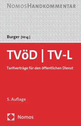 Abbildung von Burger (Hrsg.) | TVöD - TV-L | 5. Auflage | 2024 | beck-shop.de