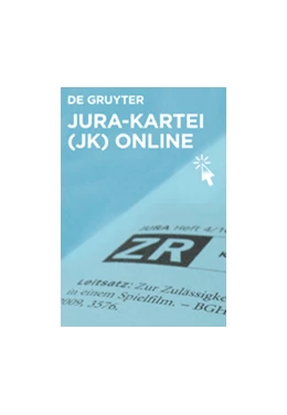 Abbildung von JURA-Kartei (JK) online | 1. Auflage | | beck-shop.de