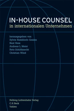 Abbildung von Hambloch-Gesinn / Hess | In-house Counsel in internationalen Unternehmen | 1. Auflage | 2010 | beck-shop.de