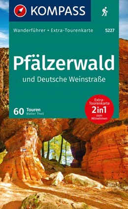 Abbildung von KOMPASS Wanderführer Pfälzerwald und Deutsche Weinstraße, 60 Touren mit Extra-Tourenkarte | 2. Auflage | 2024 | beck-shop.de