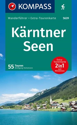 Abbildung von Heitzmann | KOMPASS Wanderführer Kärntner Seen, 55 Touren mit Extra-Tourenkarte | 2. Auflage | 2024 | beck-shop.de