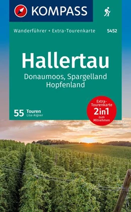 Abbildung von KOMPASS Wanderführer Hallertau, Donaumoos, Spargelland, Hopfenland, 55 Touren mit Extra-Tourenkarte | 1. Auflage | 2024 | beck-shop.de