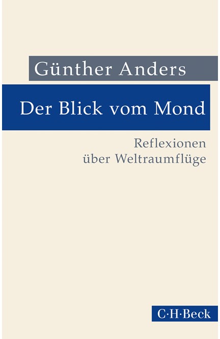 Cover: Günther Anders, Der Blick vom Mond