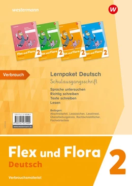 Abbildung von Flex und Flora. Lernpaket Deutsch 2 (Schulausgangsschrift) Verbrauchsmaterial | 1. Auflage | 2024 | beck-shop.de