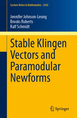 Abbildung von Johnson-Leung / Roberts | Stable Klingen Vectors and Paramodular Newforms | 1. Auflage | 2023 | beck-shop.de