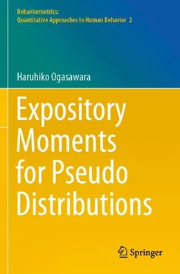 Abbildung von Ogasawara | Expository Moments for Pseudo Distributions | 1. Auflage | 2024 | beck-shop.de