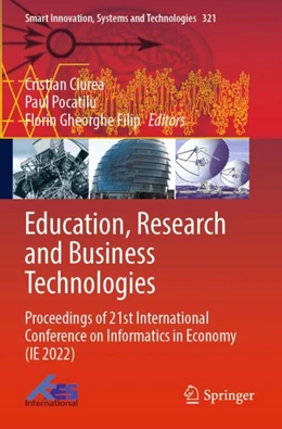 Abbildung von Ciurea / Filip | Education, Research and Business Technologies | 1. Auflage | 2024 | beck-shop.de