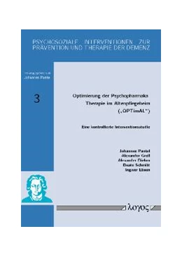 Abbildung von Ebsen / Schmitt | Optimierung der Psychopharmaka-Therapie im Altenpflegeheim (