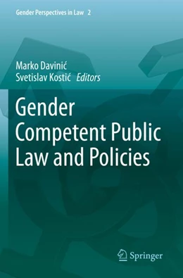 Abbildung von Davinic / Kostic | Gender Competent Public Law and Policies | 1. Auflage | 2024 | 2 | beck-shop.de