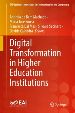 Abbildung von de Bem Machado / Sousa | Digital Transformation in Higher Education Institutions | 1. Auflage | 2024 | beck-shop.de