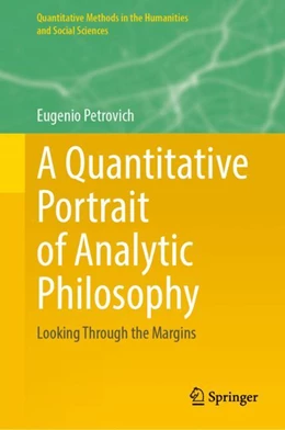 Abbildung von Petrovich | A Quantitative Portrait of Analytic Philosophy  | 1. Auflage | 2024 | beck-shop.de