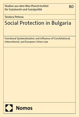 Abbildung von Petrova | Social Protection in Bulgaria | 1. Auflage | 2024 | 80 | beck-shop.de